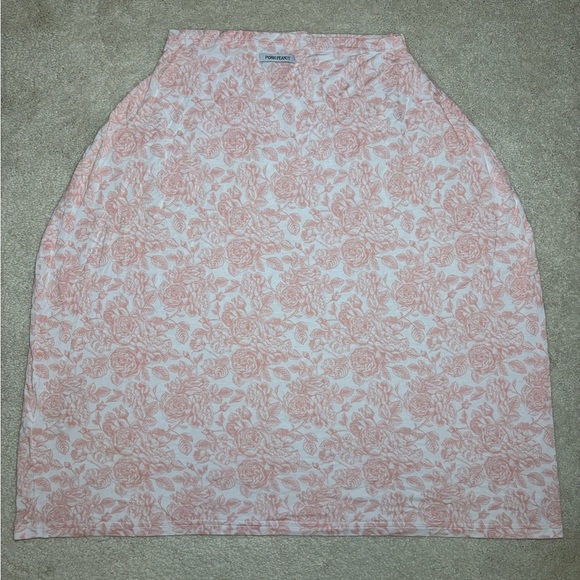 Posh Peanut Martina Blush Floral Car Seat Cover - Picture 2 of 5